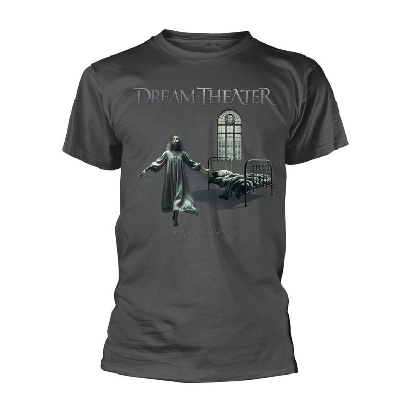 Dream Theater Unisex Adult Parasomnia TShirt  Gray